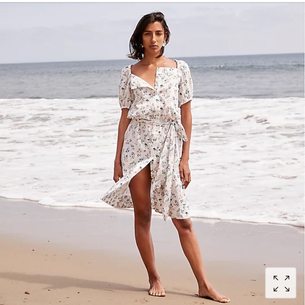 J CREW cottage dress in Annelise floral